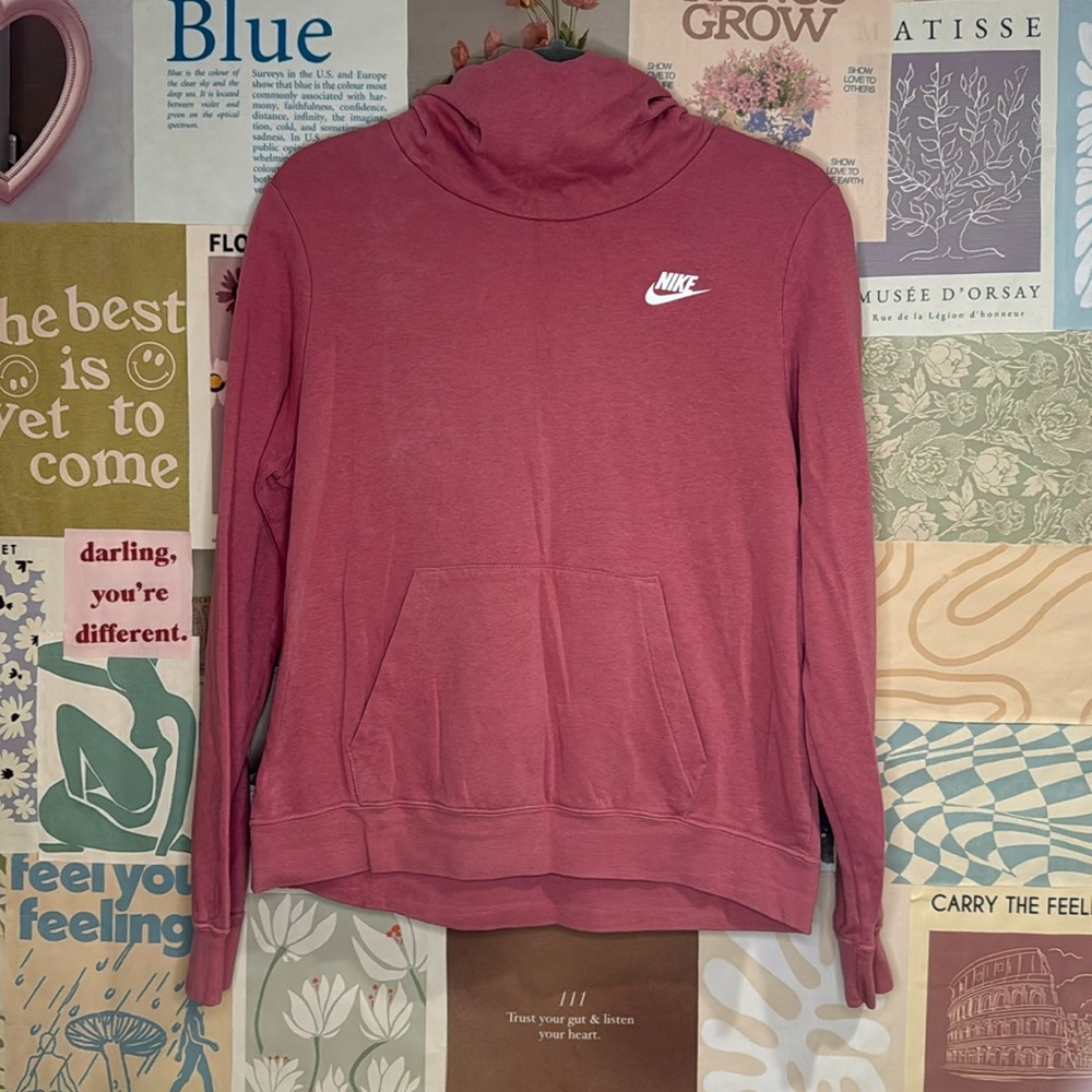 Nike Women’s Sportswear Essential Funnel-Neck Fleece Hoodie